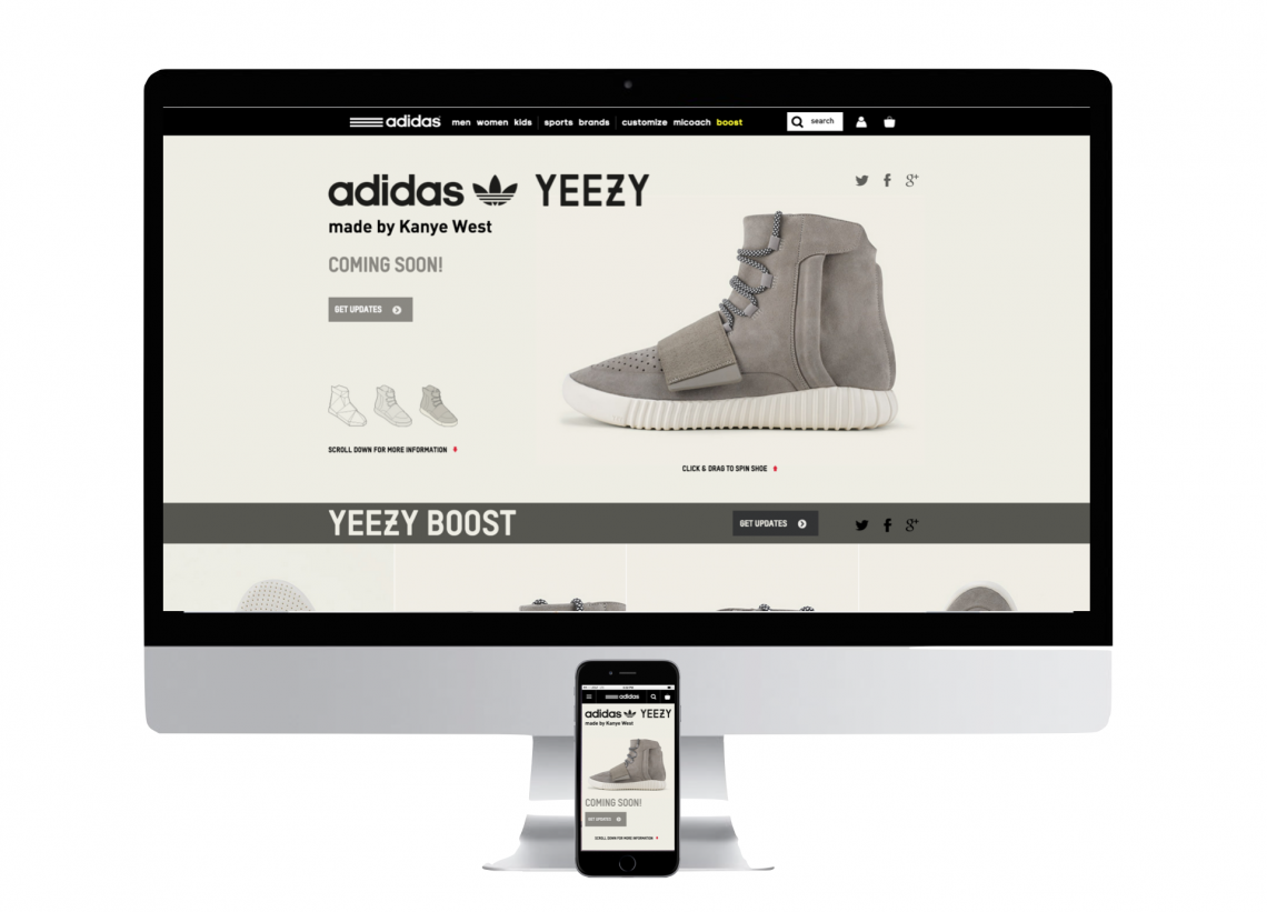 Adidas Originals – Yeezy Boost 750 
